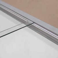 FRANKEN Schaukasten PRO silber 6x DIN A4 73,0 x 4,6 x 68,0 cm, 1 St.