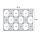 FRANKEN Schaukasten PRO silber 18x DIN A4 139,0 x 4,6 x 99,0 cm, 1 St.