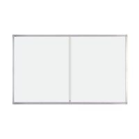 FRANKEN Schaukasten PRO silber 21x DIN A4 161,5 x 4,6 x 99,0 cm, 1 St.