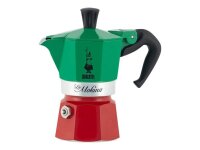 BIALETTI La Mokina Italia Tricolore Espressokocher...