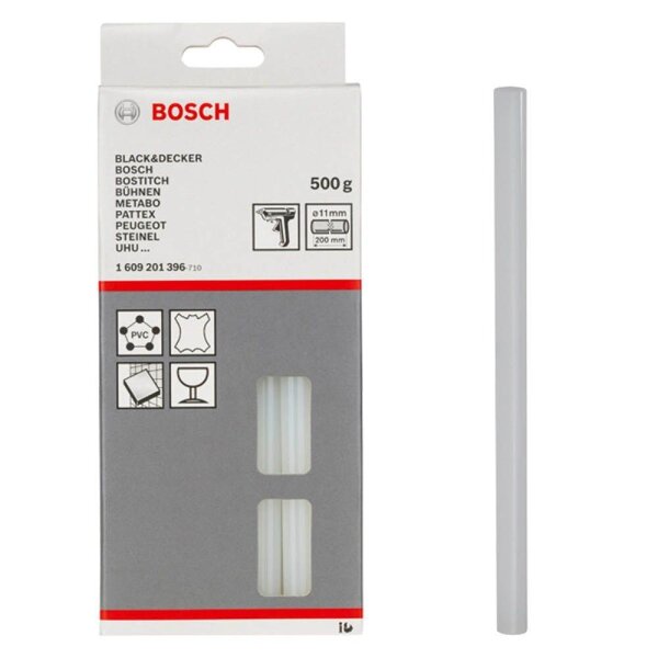 BOSCH Heißklebesticks transparent, 1 St.