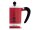 BIALETTI Rainbow Espressokocher rot, 3 Tassen