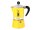 BIALETTI Rainbow Espressokocher gelb, 3 Tassen