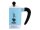 BIALETTI Rainbow Espressokocher blau, 3 Tassen