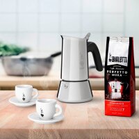 BIALETTI VENUS Espressokocher silber, 4 Tassen