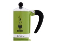 BIALETTI Rainbow Espressokocher grün, 1 Tasse