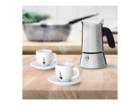 BIALETTI VENUS Espressokocher silber, 6 Tassen