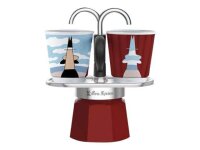 BIALETTI Mini Express Espressokocher rot, 2 Tassen