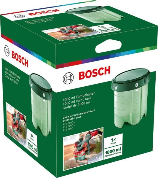 BOSCH Home & Garden PFS Farbbehälter für Farbsprühsystem