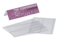 DURABLE Tischaufsteller 21,0 x 6,1 cm beidseitig, 10 St.