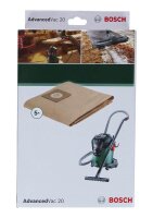 BOSCH AdvancedVac 20 2609256F33 Staubsaugerbeutel, 5 St.