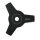 BOSCH Home & Garden Rasentrimmermesser schwarz, 1 St.