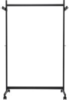 MAUL Rollgarderobe Samba 9424190 schwarz Metall 10 Haken 115,5 x 172,0 cm, 1 St.