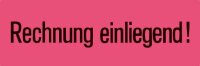 HERMA Warnetiketten 6752 rot »Rechnung...
