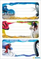 HERMA Schuletiketten Mountainbike, 9 Etiketten