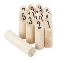 relaxdays Kubb Wikingerspiel Wurfspiel, 1 St.