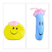 relaxdays Antistressball farbsortiert, Ø 6,0 cm, 1...