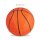 relaxdays Basketball Größe 7 orange, schwarz, Ø 24,5 cm, 1 St.