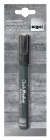 SIGEL Kreidemarker schwarz 1,0 - 5,0 mm, 1 St.