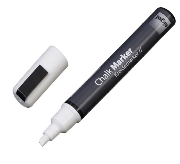 SIGEL Kreidemarker weiß 1,0 - 5,0 mm, 1 St.
