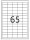 HERMA Etiketten 4270 weiß 38,1 x 21,2 mm, 100 Blatt