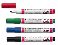 dots Whiteboard-Marker farbsortiert 1,5 - 3,0 mm, 4 St.