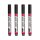 dots Whiteboard-Marker schwarz 1,5 - 3,0 mm, 4 St.