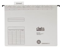 dots Personalhefter Karton lichtgrau DIN A4 4x kaufmännische Heftung, 5 St.