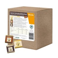 HELLMA Zarte Schokotäfelchen Schokolade 130...