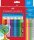 FABER-CASTELL Colour Grip Buntstifte farbsortiert, 24 St.