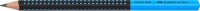 FABER-CASTELL Bleistift HB schwarz/blau, 1 St.