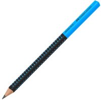 FABER-CASTELL Bleistift HB schwarz/blau, 1 St.