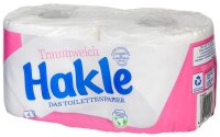 Hakle Toilettenpapier Traumweich 4-lagig, 2 Rollen
