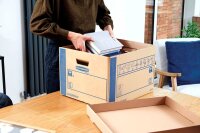 Bankers Box Umzugskartons SmoothMove Prime 46,4 x 39,0 x 29,4 cm, 5 St.