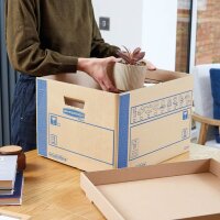 Bankers Box Umzugskartons SmoothMove Prime 46,4 x 39,0 x 29,4 cm, 5 St.