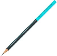 FABER-CASTELL 2001 Bleistift HB schwarz/türkis, 1 St.