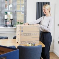 Bankers Box Umzugskartons SmoothMove Standard 47,5 x 32,5 x 27,0 cm, 10 St.