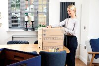 Bankers Box Umzugskartons SmoothMove Standard 47,5 x 32,5 x 27,0 cm, 10 St.