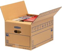 Bankers Box Umzugskartons SmoothMove Standard 47,5 x 32,5 x 27,0 cm, 10 St.