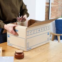 Bankers Box Umzugskartons SmoothMove Standard 47,5 x 32,5 x 27,0 cm, 10 St.