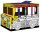 Bankers Box Ausmalbild weiß Spielhaus Bus, 1 St.
