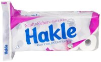 Hakle Toilettenpapier Sanft & sicher 4-lagig, 20 Rollen