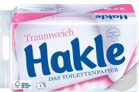 Hakle Toilettenpapier Traumweich 4-lagig, 16 Rollen