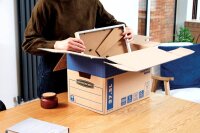 Bankers Box Umzugskartons SmoothMove FastFold 42,9 x 32,7 x 31,0 cm, 5 St.