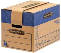 Bankers Box Umzugskartons SmoothMove FastFold 42,9 x 32,7 x 31,0 cm, 5 St.