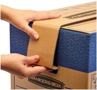 Bankers Box Umzugskartons SmoothMove FastFold 42,9 x 32,7 x 31,0 cm, 5 St.