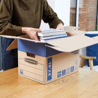 Bankers Box Umzugskartons SmoothMove FastFold 42,9 x 32,7 x 31,0 cm, 5 St.