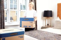 Bankers Box Umzugskartons SmoothMove FastFold 42,9 x 32,7 x 31,0 cm, 5 St.
