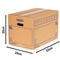Bankers Box Umzugskartons SmoothMove Standard 55,5 x 35,5...