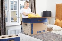Bankers Box Umzugskartons SmoothMove FastFold 63,2 x 48,0 x 46,3 cm, 5 St.